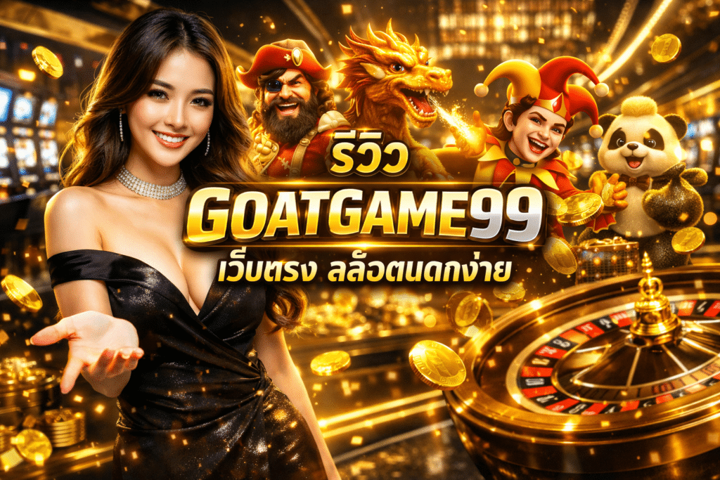 รีวิว GOATGAME99 เว็บตรง สล็อตแตกง่าย
